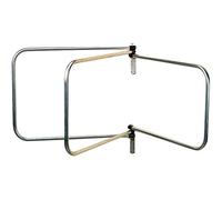 Stubbs Unisex's TR-STB0575 Three Arm Rug Rack, Clear, One Size
