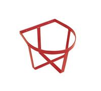 Stubbs Wall Fixing Bucket Holder Red (One Size)