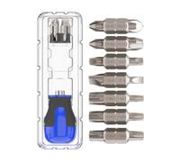 Stubby Ratcheting Screwdriver | Magnetic 15 in 1 Portable Repair Tool | Ratchet Screw Driver Set Kit | for Home Appliance Furniture Maintenance Bicycle Car DIY Repair
