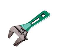 Stubby Wrench,Wide Adjustable Stubby Wrench Spanner - Short Handle Pipe Wrench, Heavy Duty Pipe Wrench for Automotive Repair Garage