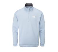 Stuburt Men's Active-Tech Golf Warm Fleece Pullover Sweater, Chamray, Large