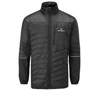 (XL, Black) Stuburt Golf Mens 2021 Active Quilted Windproof Light Padded Golf Jacket