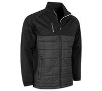 (S, Black) Stuburt Golf Mens 2021 Evolution Lightweight Stretch Thermal Padded Golf Jacket