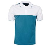 Stuburt Golf Mens Evolve Duo Block Polo Shirt - Blue Steel - S