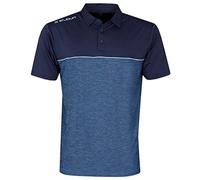 Stuburt Golf Mens Evolve Middleton Polo Shirt - Imperial Blue/Midnight - S