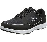 Stuburt Golf SBSHU1130 XP II Spikeless Waterproof Golf Shoes, Black, 9.5