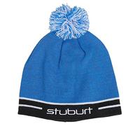 Stuburt Golf Mens Hail Bobble Beanie Hat - Royal Marl - One Size