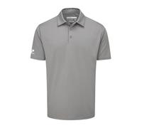 Stuburt Kestrel Men's Golf Classic Fit Short Sleeve Polo Shirt, Ash, X-Large