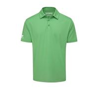 Stuburt Kestrel Men's Golf Classic Fit Short Sleeve Polo Shirt, Bermuda Grass, Medium