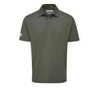 Stuburt Kestrel Men's Golf Classic Fit Short Sleeve Polo Shirt, Khaki, Large