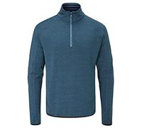 Stuburt Mens Avalanche Half Zip Thermal Moisture Wicking Mid Layer, Peacock, M EU