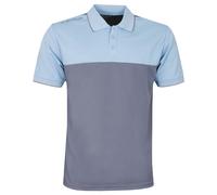 Stuburt Golf Mens Evolve Duo Block Polo Shirt - Storm - S