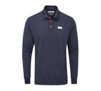 Stuburt Men's Stuburt Sport Tech Long Sleeve Polo Golf Shirt, French Navy, S UK