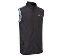 Stuburt Mens Sbtop1089 Golf SBTOP1089 Evolve Sport Full Zip Windproof Breathable Thermal Padded Golf Vest Black Large (Pack of 1)
