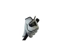 Stuburt Golf STGLV10 Mens Urban Golf Glove WIth Cabretta Leather & Microfibre, White/Black, Mens Left Hand Medium