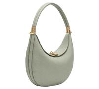 Stucchetto A - Women's Chic Bag, Compact Leather Tote | Modern Design With 4 In 1 Functionality, Traverse Option, Durable Build-Ideal For Party Evenings, Days Of, Green, riferimento alla