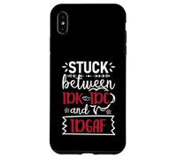 Stuck Between IDK IDC and Idgaf Funny Case for iPhone XS Max