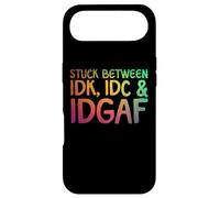 Stuck Between IDK IDC IDGAF Case for iPhone Air