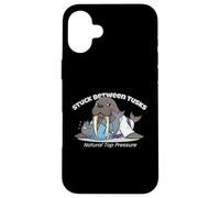 Stuck Between Tusks - Brazilian Jiu Jitsu Side Control Case for iPhone 16 Plus