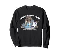 Stuck Between Tusks - Brazilian Jiu Jitsu Side Control Sweatshirt