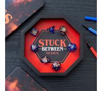 Stuck Between Two Worlds Dice Tray - Keep Rolls On Point