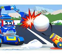 Stuck in Snow / The Snowball Fight / Cheating Crocodile Car / Candy truck is sick