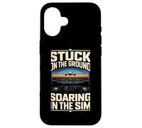 Stuck On The Ground Soaring In The Sim Case for iPhone 16