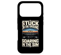 Stuck On The Ground Soaring In The Sim Case for iPhone 17 Pro