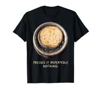 Stuck Typewriter Escape Key Macro Frustration Art T-Shirt