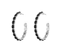Stud beaded Hoop For Women Round Boho Vintage Earrings