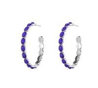 Stud beaded Hoop For Women Round Boho Vintage Earrings