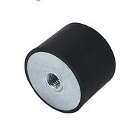 Stud Bushing 1pcs M8 Rubber Mount, Shock Absorber, Vibration Isolators Replaces Pads Flat Silent Block Base Threaded Isolator(M8 30x20mm)
