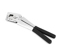 Stud Crimping Forceps Heavy Duty Steel Fastening Tool for Drywall Keel Board Professional Construction Pliers for Light Steel Keels 0.5 to 0.8mm Thick Durable Non Slip Handle (Style 1)