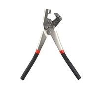 Stud Crimping Forceps Heavy Duty Steel Fastening Tool Professional Keel Board Dry Wall Fastener for Light Steel Keel 0.5mm to 0.8mm Wall Thickness (Yellow)