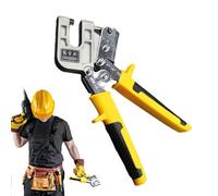 Stud Crimping Pliers - Keel Clamp, Precision Crimper | Anti-Slip Handle Tool, Stud Punching Device, Fasteners Aid & Practical Workshop Maintenance Gear for Engineering Metal Fabrication Tasks