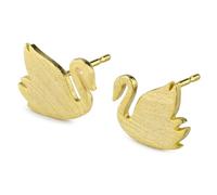 Stud Earring Swan Made With Tin Alloy by JOE COOL