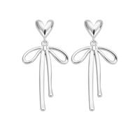 Stud Earrings Fashion Ear Pendant Elegant Ear Jewelry Ear Stud Heart Earrings Suitable for Daily Party
