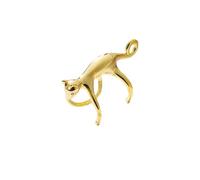 Stud Earrings for Women No Ear Pagits Cat Earrings Lying On The Ear Cat Decoration Gift Accessories Flame Dangle (A, One Size)