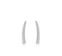 Stud Earrings For Women White Gold, Simple with Moissanite Earrings 18K