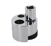 Stud Extractor Tool for Broken Bolts and Nuts, 6 mm to 19 mm (1/4"-3/4") Threaded Stud Remover with Knurled Cam Grip, Compatible with 1/2" D