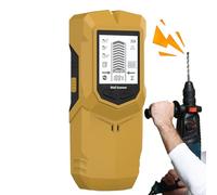 Stud Finder Tool - Metal Stud Finder | Tool with LCD Display Audio Alarm Leveler Depth Recognition for Renovation Carpentry Ceramic Tile Electrical Troubleshooting