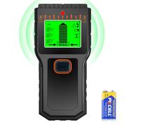 Stud Finder Wall Scanner - 5 in 1 Electronic Stud Detector Metal Wire Wall Detector Electric Wall Scanner with LCD Display and Buzzer Pipe Sensor for Wood AC Wire Metal Studs Cable Joist Detection