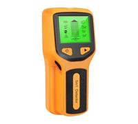 Stud Finder Wall Scanner 5 in 1 Stud Detector HD ABS Electric Wire Detector with LCD Display for Walls Wood Pipes Metal AC Wires (Yellow)
