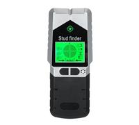 Stud Finder Wall Scanner 6 in 1 Stud Detector with Magnet Physical Nail Finding Function Wall Detector for Wood Metal and AC Wire Detection LCD Display and Audio Alarm