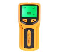 Stud Finder Wall Scanner and 5 in 1 Wall Detector Sensor for Wood Metal AC Wire and Joists - Electronic Hand Held Scanning Tool with Backlit LCD Display and Audible Signal Alert (Yellow)