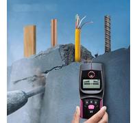 Stud Finder Wall Scanner, Multifunctional Wall Detector, LCD Display Screen, Live Wire and Cable PVC Water Pipe Metal Finder, for Detecting Metal, Wood and AC Cables Hidden In The Wall
