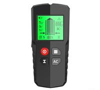 Stud Finder Wall Scanner Sensor, 5 In 1 Electronic Stud With Green Backlight, For Wood AC Live Wire Metal Studs Detection Joist Pipe