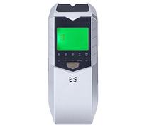 Stud Finder Wall Scanner Sensor with 5 Scanning Modes for Wood Metal and AC Wire Detection, Handheld Electronic Detector with LED Display and Sound Warning for Center and, Silver (Silver)