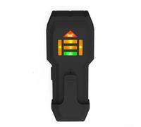Stud Finder Wall Scanner with LED and Audio Alerts, Deep Scan Detector for Wood Metal Studs, Ergonomic Handheld Tool for Home Improvement Drilling Nailing Black