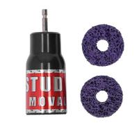 Stud Hub Cleaner Wheel Stud Removal Tool for 1/2 Inch Impact Wrenches Electric Drill